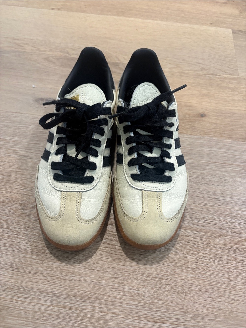 Adidas Samba OG (Cream white/ Black/ sand strata)